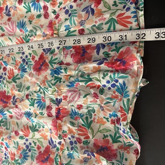 Sezane Floral Print Sido Dress Sundress Size 38 - Picture 9 of 10